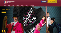 Desktop Screenshot of diamondheadtheatre.com